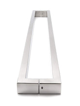 Load image into Gallery viewer, 166 Rectangular Door Handles Chrome Polished