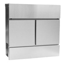 Load image into Gallery viewer, MPB932 Stainless Steel Mailbox with Newspaper Holder