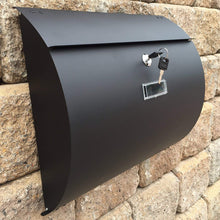 Load image into Gallery viewer, Amoylimai-MPB1402 Modern Urban Style Semicircular Lockable Stainless Steel Mailbox