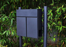 Load image into Gallery viewer, MPB932 Stainless Steel Mailbox with Newspaper Holder