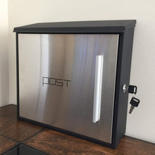 Load image into Gallery viewer, Amoylimai-MPB918NH-1 Lockable Wall Mounted Stainless Steel Mailbox With Door Handle
