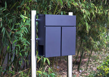 Load image into Gallery viewer, MPB932 Stainless Steel Mailbox with Newspaper Holder
