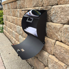 Load image into Gallery viewer, Amoylimai-MPB1402 Modern Urban Style Semicircular Lockable Stainless Steel Mailbox