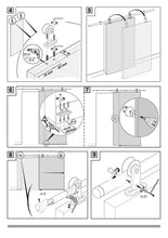 Load image into Gallery viewer, Amoylimai BD-SS02 Sliding Door Hardware Track Kit Installation Manual