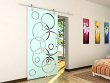 Load image into Gallery viewer, Amoylimai GBD-AFF Aluminum Glass Sliding Door Track Hardware Kit