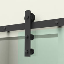 Load image into Gallery viewer, Amoylimai GBD-S03 Glass Sliding Door Track Hardware Kit Roller