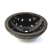 Load image into Gallery viewer, Amoylimai GP440SHXI Shanxi Black Granite Stone Vessel Sink