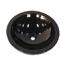 Load image into Gallery viewer, Amoylimai GP440SHXI Shanxi Black Granite Stone Vessel Sink