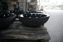 Load image into Gallery viewer, Amoylimai GP440SHXI Shanxi Black Granite Stone Vessel Sink
