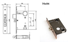 Load image into Gallery viewer, Amoylimai K8347 Door Lockset Lock Diagram