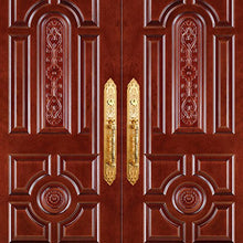 Load image into Gallery viewer, Amoylimai K8347 Door Lockset Double Door Gold