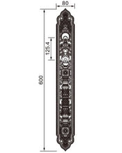 Load image into Gallery viewer, Amoylimai K8347 Door Lockset Diagram