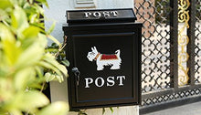 Load image into Gallery viewer, Amoylimai Philip Outdoor European Style Mailbox Schnauzer