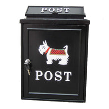 Load image into Gallery viewer, Amoylimai Philip Outdoor European Style Mailbox Schnauzer