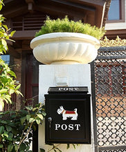Load image into Gallery viewer, Amoylimai Philip Outdoor European Style Mailbox Schnauzer