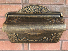 Load image into Gallery viewer, Amoylimai Victorian Style Anqitue Mailbox Brown Bronze