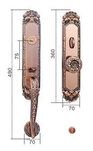 Load image into Gallery viewer, Amoylimai-K6838# Luxurious Mortise Handle Lockset For Entry, Entrance and Front Door