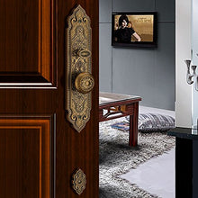 Load image into Gallery viewer, Single Brown Bronze Handle Lockset