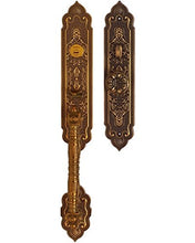Load image into Gallery viewer, Brown Bronze Handle Lockset