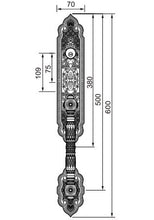Load image into Gallery viewer, Handle Lockset Dimensions