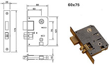 Load image into Gallery viewer, Handle Lockset Lock Diagram
