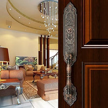 Load image into Gallery viewer, Single Red Antique Bronze Handle Lockset