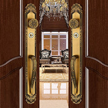 Load image into Gallery viewer, K8338 Lockset Brown Bronze Double Door