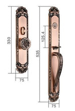 Load image into Gallery viewer, K8338 Lockset Dimensions