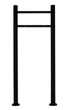 Load image into Gallery viewer, MPB502 Mailbox Posts Painted Black