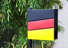 Load image into Gallery viewer, MPB932D Mailbox German National Flag