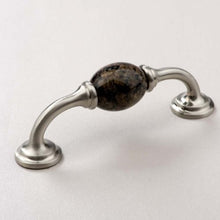 Load image into Gallery viewer, OP124 Oval Granite Knob Tropical Brown Granite