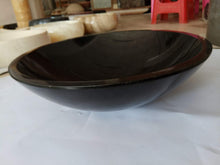 Load image into Gallery viewer, 430 Stone Vessel Sink Shanxi Pure Black Granite