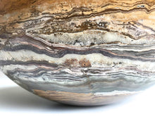 Load image into Gallery viewer, 430 Stone Vessel Sink Tiger Onyx Green