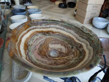 Load image into Gallery viewer, 430 Stone Vessel Sink Tiger Onyx Green