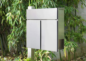 MPB932 Stainless Steel Mailbox with Newspaper Holder