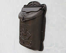 Load image into Gallery viewer, Amoylimai Civ006 Victorian Style Vinatage Mailbox Antique Bronze