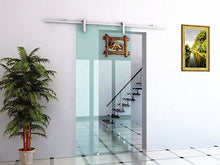 Load image into Gallery viewer, Amoylimai GBD-AFF Aluminum Glass Sliding Door Track Hardware Kit