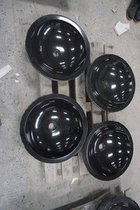 Amoylimai GP440SHXI Shanxi Black Granite Stone Vessel Sink