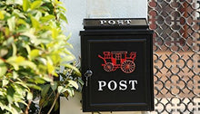 Load image into Gallery viewer, Amoylimai Philip Outdoor European Style Mailbox Carriage