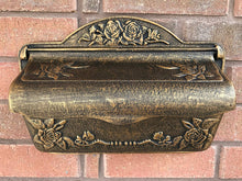 Load image into Gallery viewer, Amoylimai Victorian Style Anqitue Mailbox Brown Bronze