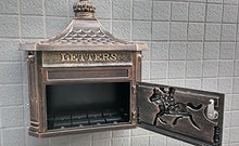 Load image into Gallery viewer, CAV001 Victorian Vintage Mailbox Bronze