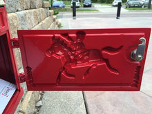 Load image into Gallery viewer, CAV001 Victorian Vintage Mailbox Red