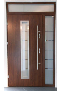 Oblique 104 Door Handle On the Door Front View