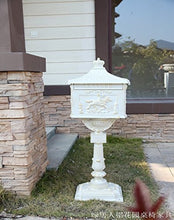 Load image into Gallery viewer, Vintage Outdoor Mailbox White